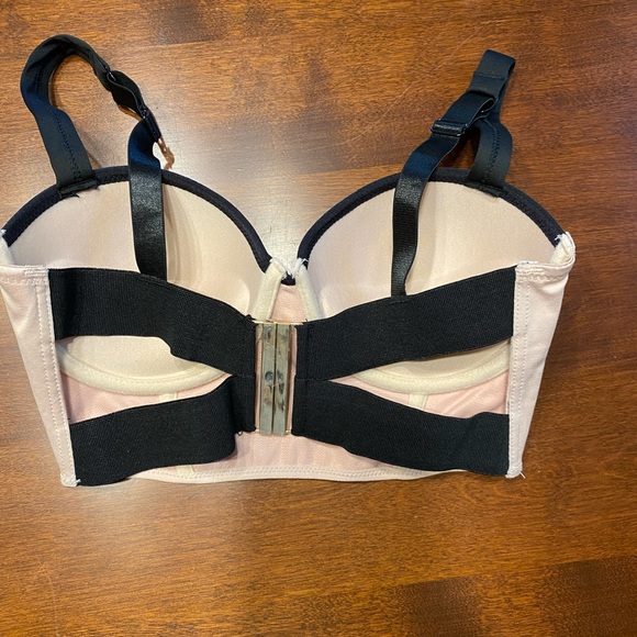 NWT Bebe Zoie Color Blocked Bustier - Picture 6 of 6